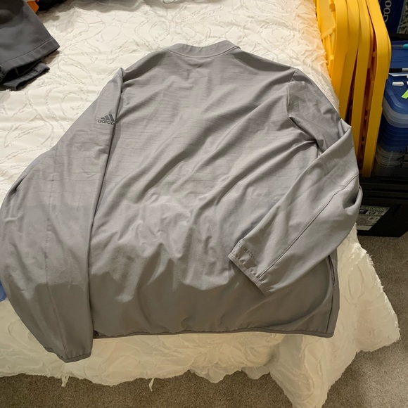 NWOT ADIDAS CLIMACOOL Athletic Jacket (Grey) - Picture 3 of 3